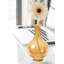Vase en verre Orren Ellis Luster Gold