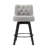 Arleine Swivel 26.7'' Upholstered Counter Stool-972762322