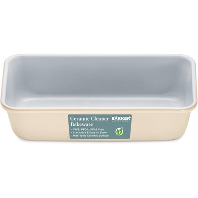 Lifemaster 4 in. x 2 in. Non-Stick Loaf Pan