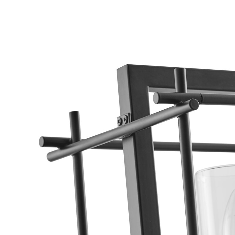 Lustre rectangulaire pour îlot de cuisine à 4 lumières Hueramo