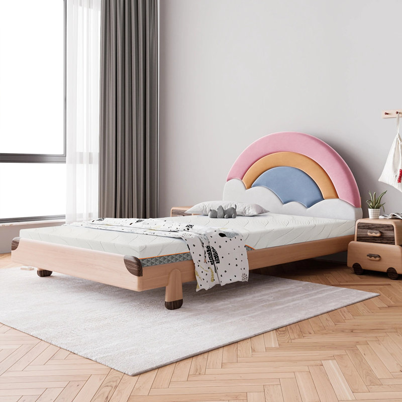 12" Medium Gel Memory Foam Mattress with Box Spring, Twin XL