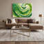 Légumes, art mural sur toile vert Mizuna-1228389350