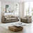 Modern 2/ Piece Sofa Set