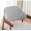 Chaise de salle à manger rembourrée Devane-123161717