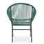 Ensemble de 2 chaises d'extérieur NUSA