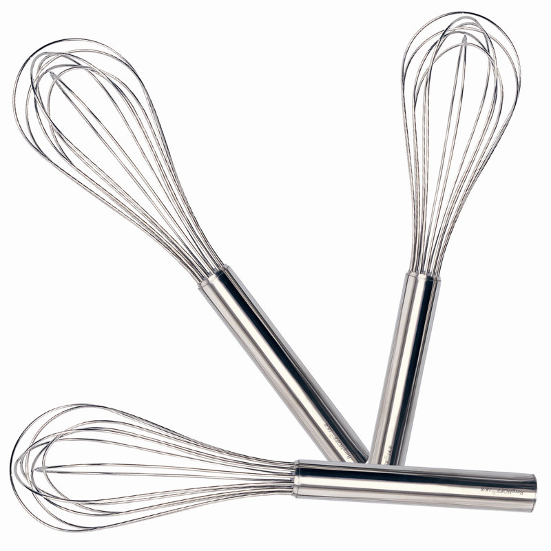 BergHOFF 3-Piece Stainless Steel Balloon Whisk Set