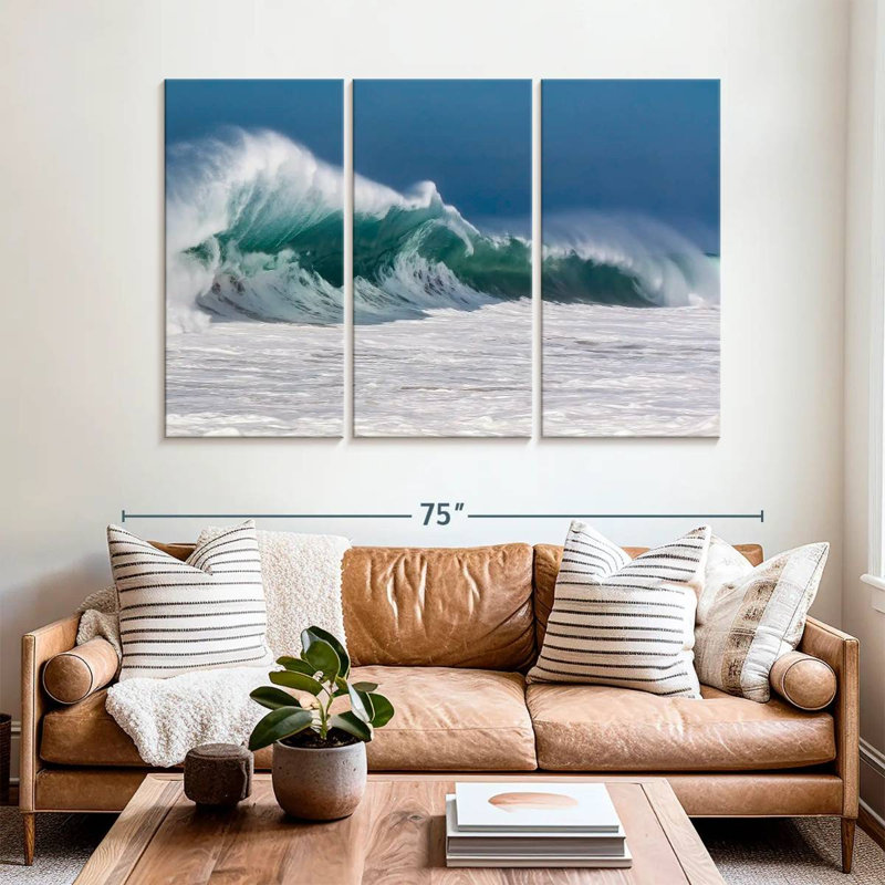 Gillard Surging Ocean Wave, 42" H x 65" W