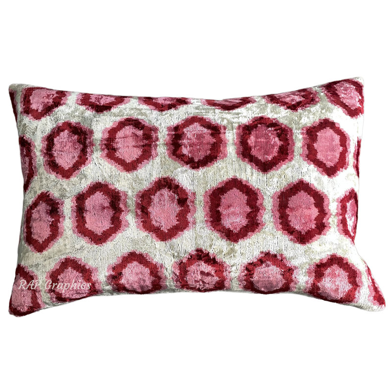 Housse et insert en velours ikat