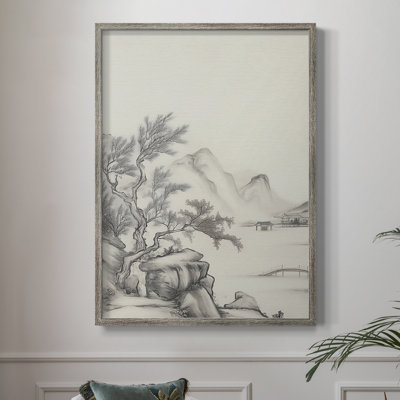 LANDSCAPES Series LV, reproduction encadrée - bois massif