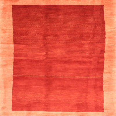 Tapis de zone rouge contemporaine