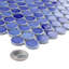 Hudson Penny Round Niagara 11-7/8" x 12-5/8" Porcelain Mosaic Tile
