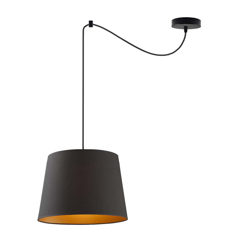 Kumaresu 1 - Light Single Pendant, Black