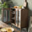 Simple storage sideboard display cabinet