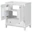 Meuble-lavabo 30 po sans lavabo, base seulement, armoire de salle de bain multifonctionnelle avec portes et tiroir-102493519