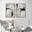 Ensemble de 2 pièces encadrées sur toile Greenish-883929916-883929917