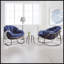 Chaise berçante d'extérieur en rotin-364825363