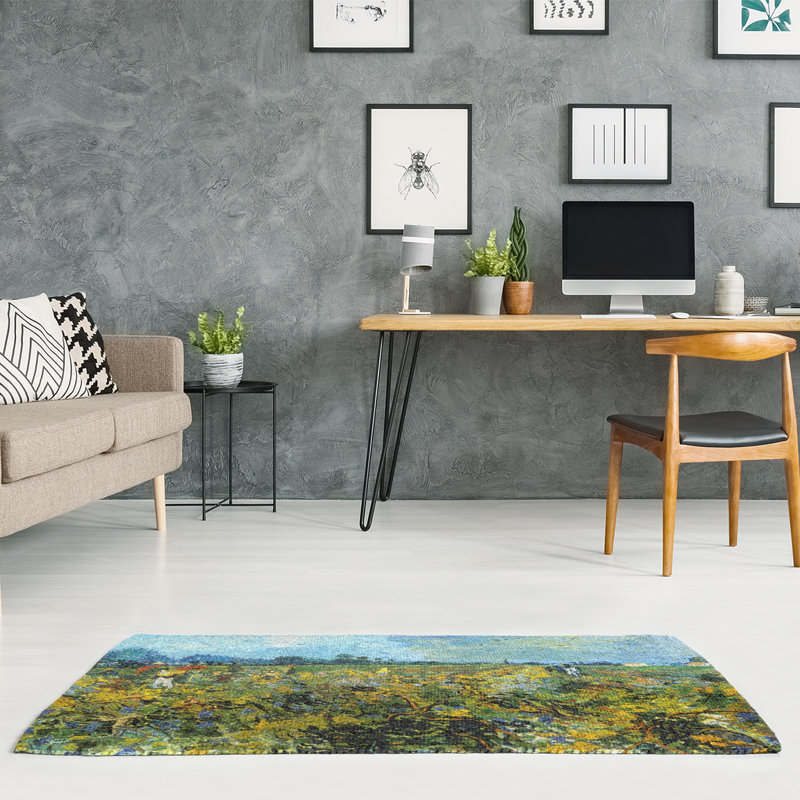 Chenille Indoor Rug, Rectangle 2' x 3'