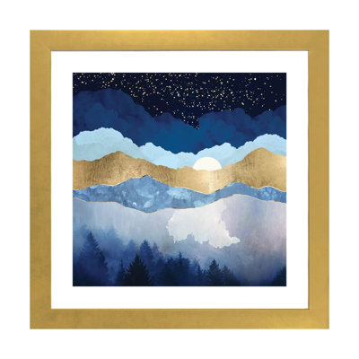 Forêt de minuit - impression
