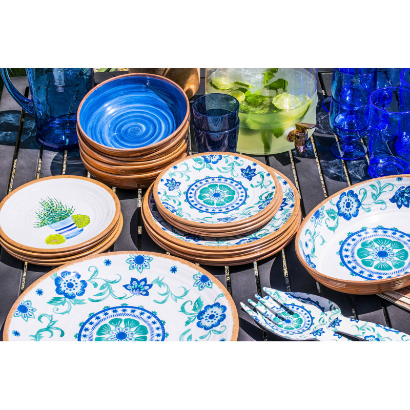Swaffham Succulents 8.5" Melamine Salad Plate