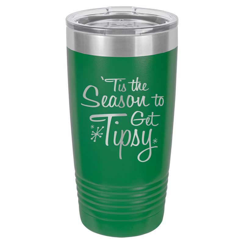 Gobelet et couvercle vert Season To Get Tipy