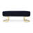 Modern Ottoman Bench,Upholstered Sherpa Fabric Bench,Shoe Bench Footrest Entryway Bench Coffee Table