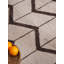 Beige | Tapis d'intérieur brun à motif géométrique 100% laine fabriqué à la main-1242806205