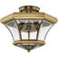 Plafonnier semi-encastré en verre Cerca-87382295