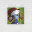 «Dachshund Christmas» par Dean Russo - peinture sur métal sans cadre-1820124904