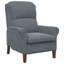 Fauteuil vidaXL en velours gris foncé-1178589470