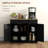 Sideboard With Solid Wood Countertop-778353915