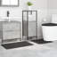 Microfiber Small Bath Mat Rectangular Contemporary-2057834652