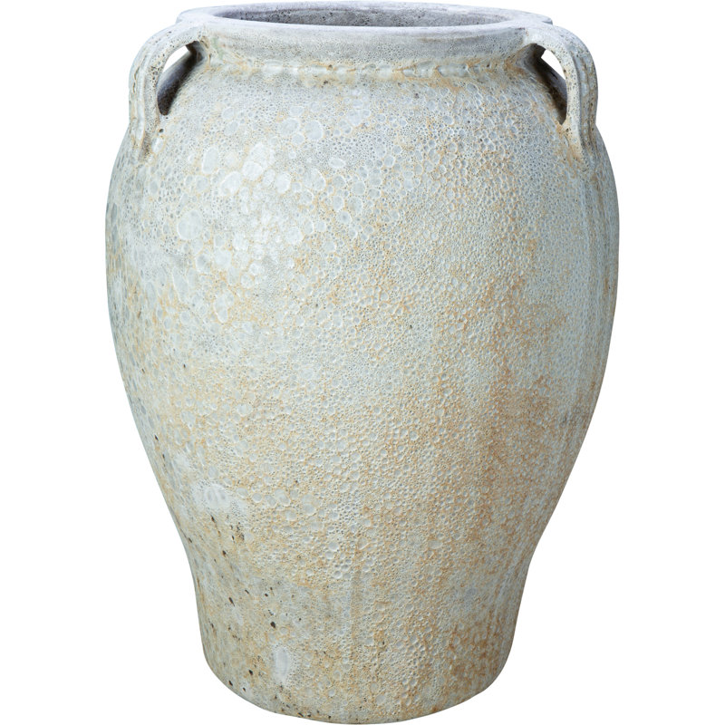 Pot 24 po Vasilios - lave blanche, H 32 po x l 24 po x P 24 po