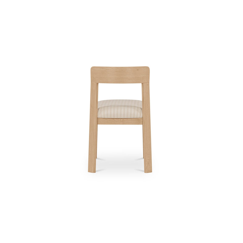 Oli Dining Chair Dark Green-Set of Two, White; Gray
