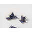 Iittala Taika plate rectangle 4.72 x 9.45" blue