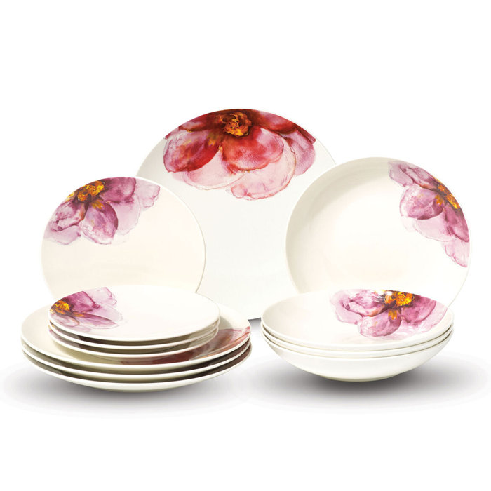 Villeroy & Boch Porcelain China Dinnerware Set - Service for 4 | Wayfair