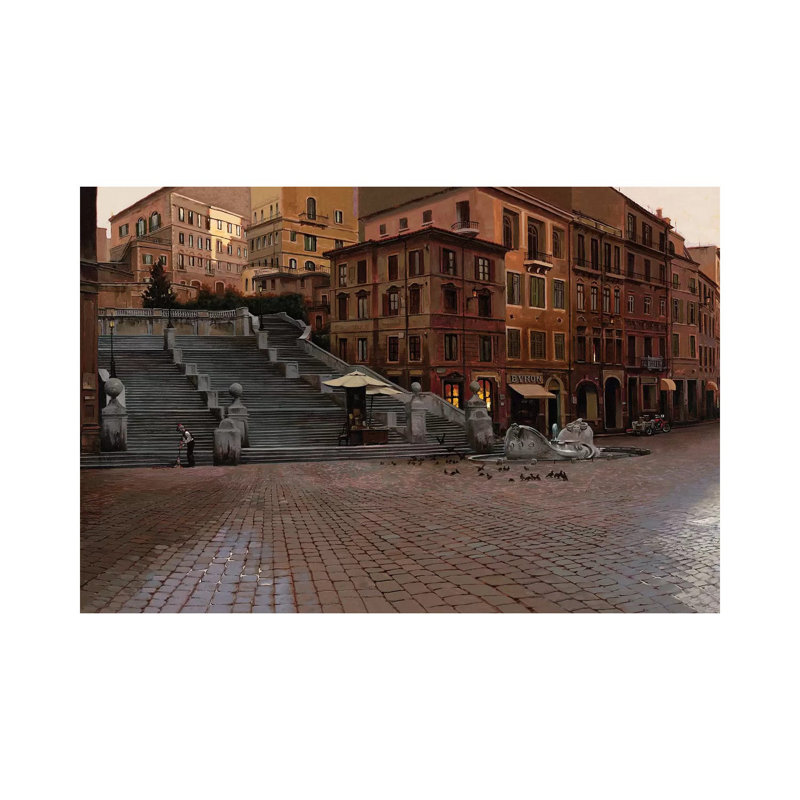 "Espagnole" par Maher Morcos - Photographie sur toile tendue, H 12 po x l 18 po x 1,5 po