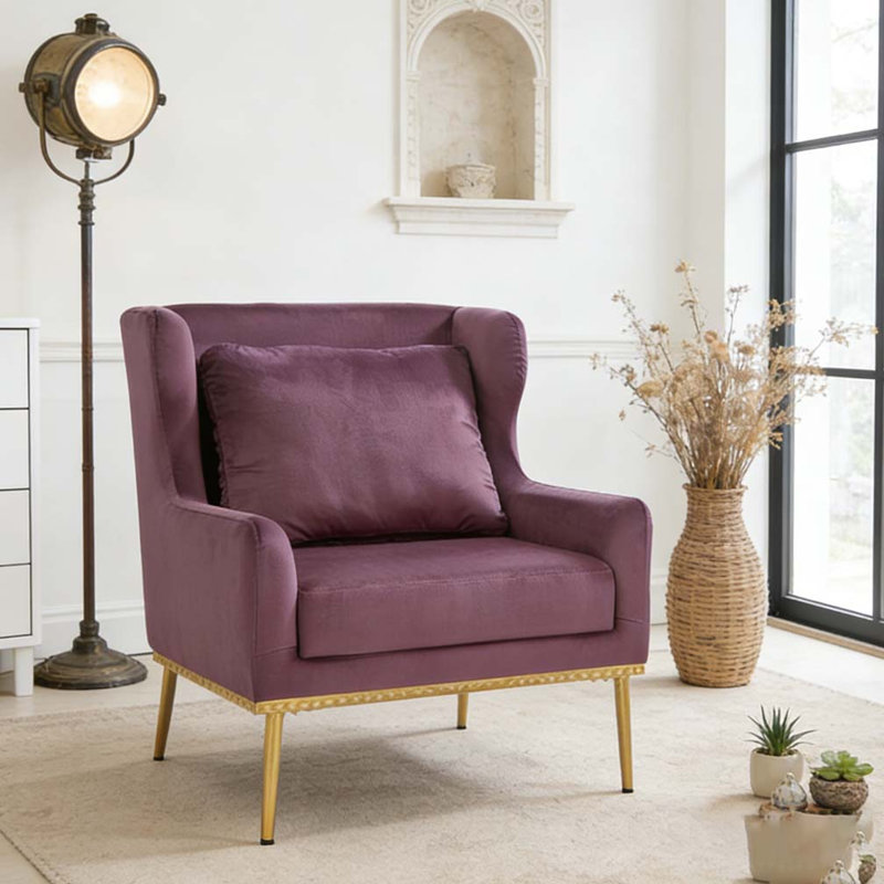 Chaise de lecture Modern, Violet