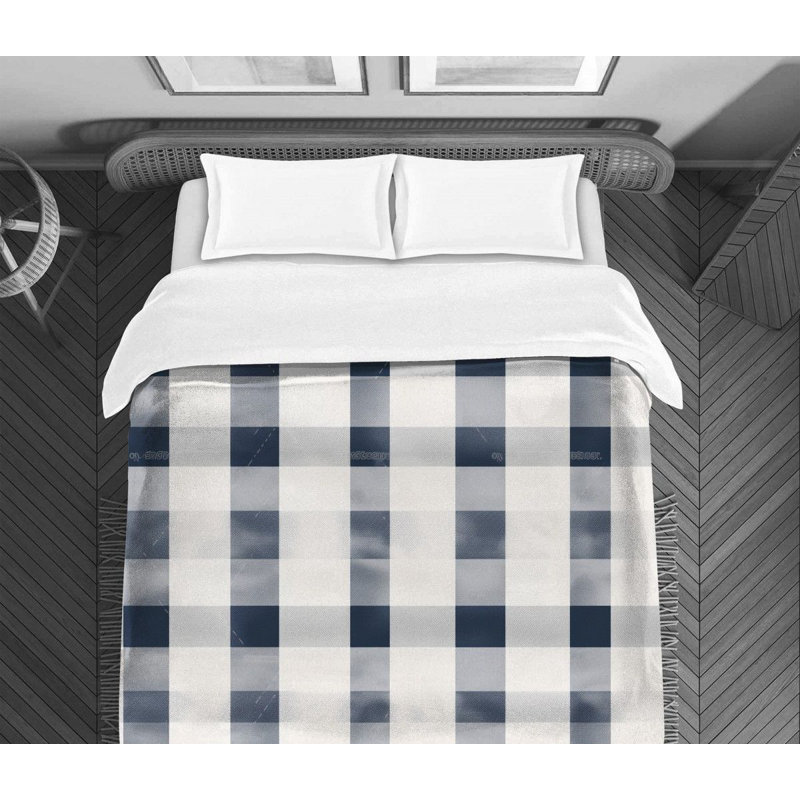 Checkered Comforter, Twin Comforter