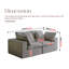 Canapé modulaire modulaire, canapé modulaire compressé, canapé en velours côtelé de style minimaliste moderne, canapé-lit pour le salon, la chambre à coucher, canapé-lit confortable et compact-1224567542-1224567543