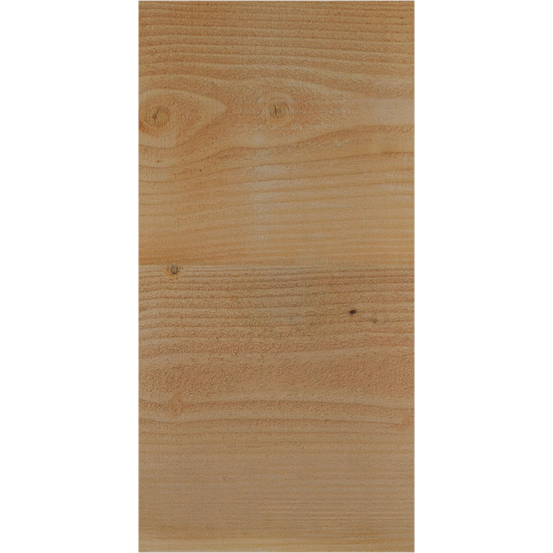 Corbeau Monterey avec plaque arrière, H 16 po x l 8 po x P 12 po, Sapin de Douglas, Sciage brut