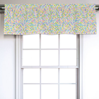 Sateen Ruffled Window Valance