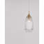 1 - Light Satin Gold Jar Pendant