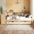 Somnus Twin Corner Daybed With Storage Drawers Built-in Desk USB Charging Port & Bookcase-1201760601