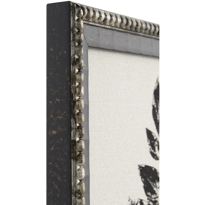 Casein Wall Art, Black