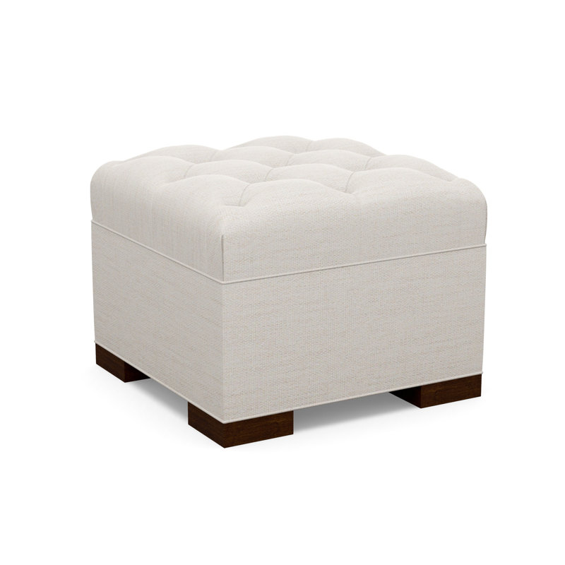 Square Ottoman, Walnut, 8240-70