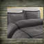 Ensembles de literie douillets, polyester Cal King Modern Home Comfort, gris