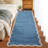 Machine Washable Rug Modern Scalloped Rug Non Slip, Neutral Indoor Carpet, Soft Non Shedding Floor Covering, Low Pile Thin Foldable Printed Mats for Living Room Bedroom Nursery-691826260