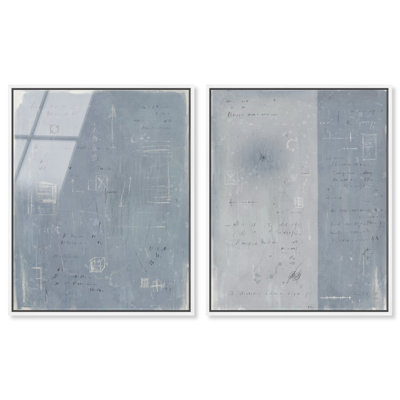 Vogue Trio I Canvas Fashion Print by Oliver Gal, Black Frame, 15 x 10