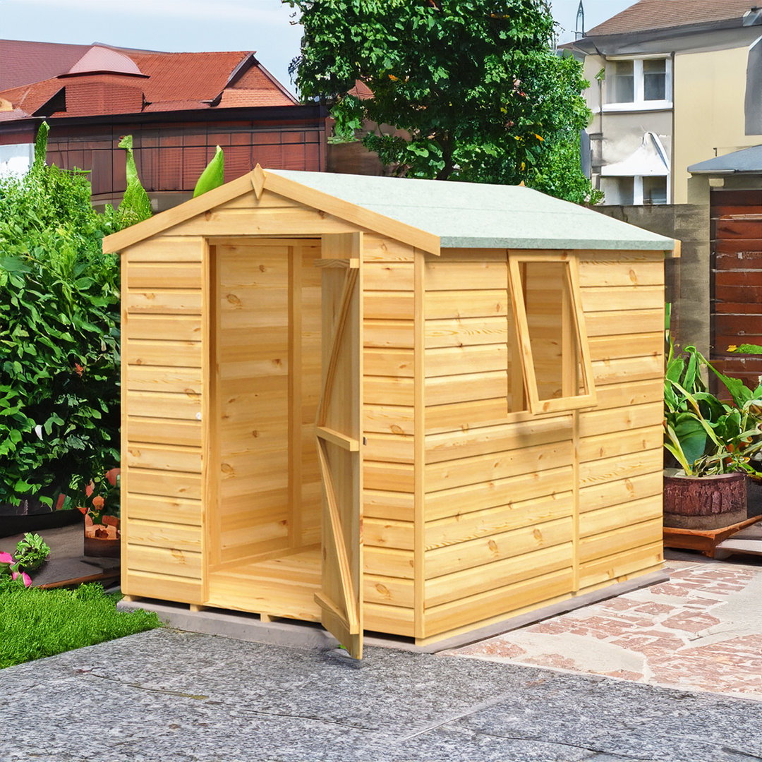 5 Ft. W x 7 Ft. D Shiplap Apex Shed