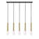Jamaria 5 - Light Dimmable Kitchen Island Modern Linear Chandelier